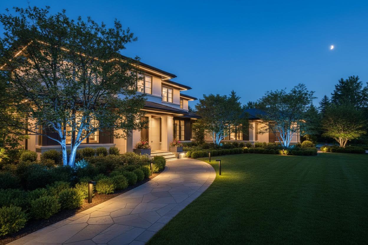 LED lighting retrofit and electrical lighting upgrade for Cleveland and Akron area properties